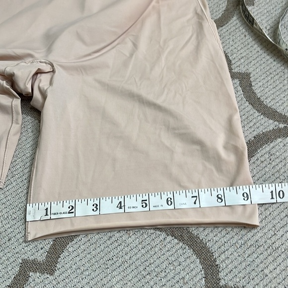 SPANX Shapewear 10021P Thinstincts Open-Bust Mid-Thigh Bodysuit Nude size 2X - Picture 7 of 15